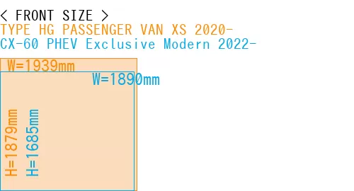 #TYPE HG PASSENGER VAN XS 2020- + CX-60 PHEV Exclusive Modern 2022-
